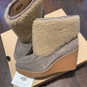 UGG coldin wedge booties